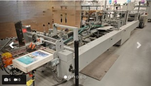 Crashlock carton gluer